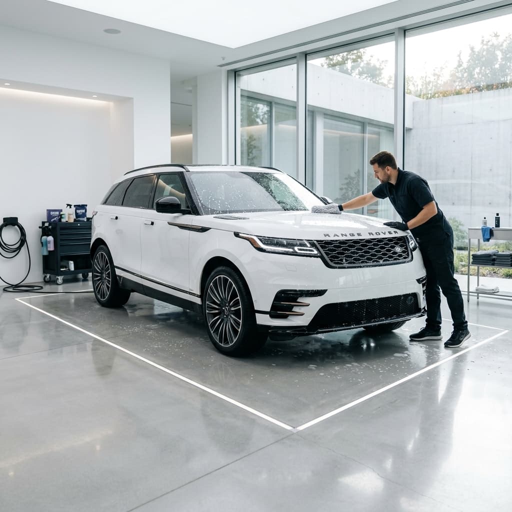 Luxury Car Detailing Studio Wash